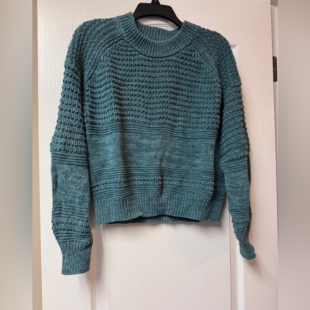 Universal Thread Teal Cowl Neck Sweater